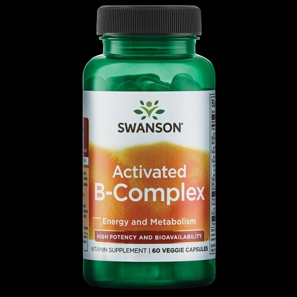 Swanson Vitamin B Activated B-Complex - High Potency and Bioavailabilit