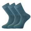 Green Bear Unisex Bamboo Teal Colour Socks 6-8 - Cushioned