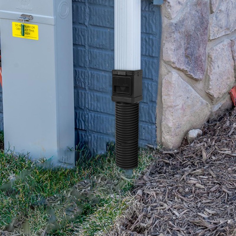 CYTMALHG Downspout Filter,Downspout Leaf Filter,Leaf Removers,Fits 2X3 Gutter Downspout and