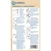 Rousseau 4210977 Flush Kit with Push Button Mechanism and Float