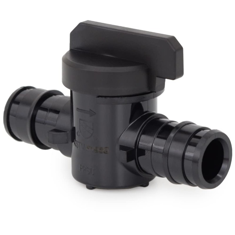 1/2" PEX-A Expansion Poly Ball Valve, Lead-Free