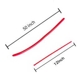 EBLLIWSM 100PCS 260Q red Magic long balloons decoration shopping mall activities, party decoration, parent-child activities. Not easy to damage, shiny and beautiful.