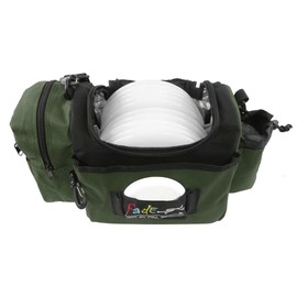 Fade Crunch Disc Golf Bag – Compact, Durable, and Lightweight Disc Storage (Green)