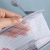 Leadigol 2PCS Mini Mesh Shower Dry Basket,Foldable Fabric String Bag