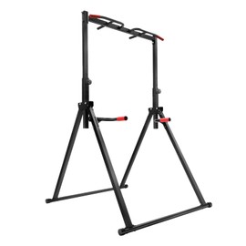 Foldable Pull up Bar Triangular Legs Pull up Station Multifunction Adjustable Height Pull up Bar Freestanding Home Gym Strength Training Equipment 440lbs Load Capacity Triangular Design