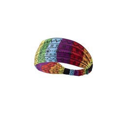 FFLaiwah Rainbow Headband for Women Pride Colorful Non Slip Summer Hair Bands for Sport Tennis,Basketball,Running,Gym,Working Out Headband Hair Accessories-G