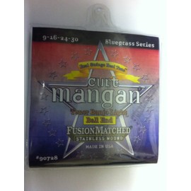 Curt Mangan TENOR BANJO LIGHT BALL END Fusion Matched Stainless Wound Strings (9-16-24-30)