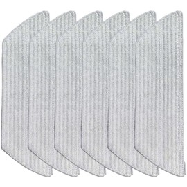 Paquete de 6 paños para mopa Shark AV2800ZE RV2820YE Robot de microfibra de repuesto para limpieza profunda de derrames y manchas en suelos duros