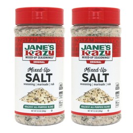 Jane's Krazy Mixed-Up Original Salt Blend, 9.5 Ounce (Pack of 2)