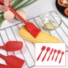 6PCS Set Silicone Spatula Cream Butter Scraper Brush Spoon Kitchen