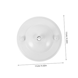 VILLFUL Heavy Duty Pendant Plate Ceiling Canopy with Hook Lamp Fixture Support Plate for Home Office Commercial Spaces Easy Installation Multifunctional Use Elegant Design