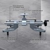 Frtcaty Wheel Clamp & Magnetic Adapter 3PCS Wheel Alignment Tool