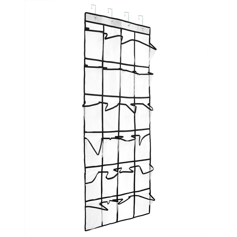 QWORK® Door Hanging Storage, 24 Large Pockets, Over The Door