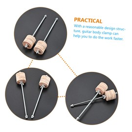 6 Pcs Guitar Barrel Clamp Guitar Body Protective Clip Musical Parts Guitar Repairing Supplies Guitar Making Tools Luthier Tool Musical Instrument Guitar Maintenance Clip