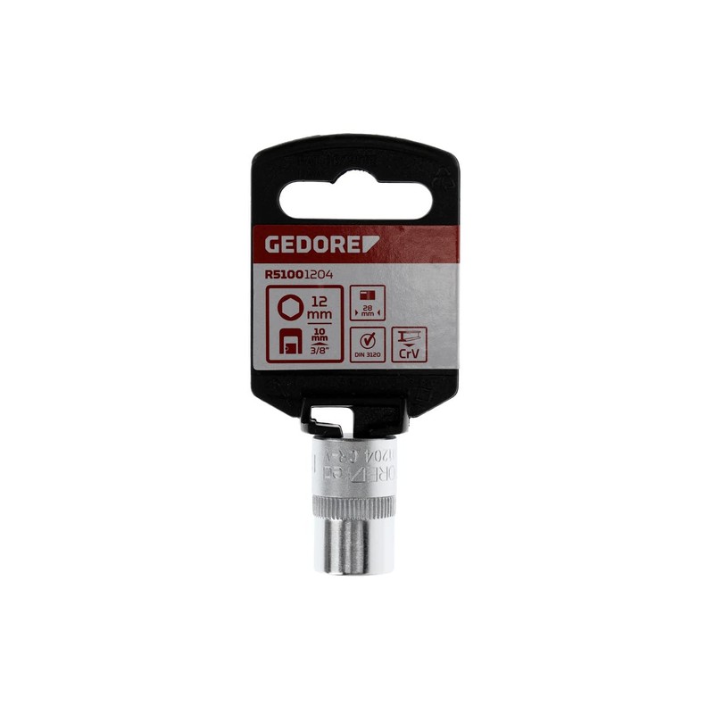 GEDORE red R51001204 Socket Spanner Insert 3/8 Inch 10 mm