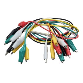 Juego De 10 Cables Con 20 Caimanes