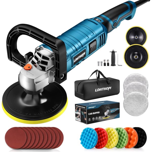 Pulidora Makita Lijadora Kit Pulidoras Para Autos-Y Mas Pulidor De