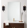 Better Bevel 16" x 24" Frameless Rectangle Bathroom Wall Mirror