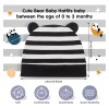 6 Gorras Para Bebé Recién Nacido, Orejas De Oso, Gorras