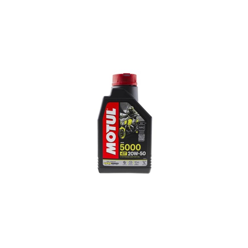 Motul 5000 Aceite Semisintético para Motor 4 Tiempos 20W50, 1