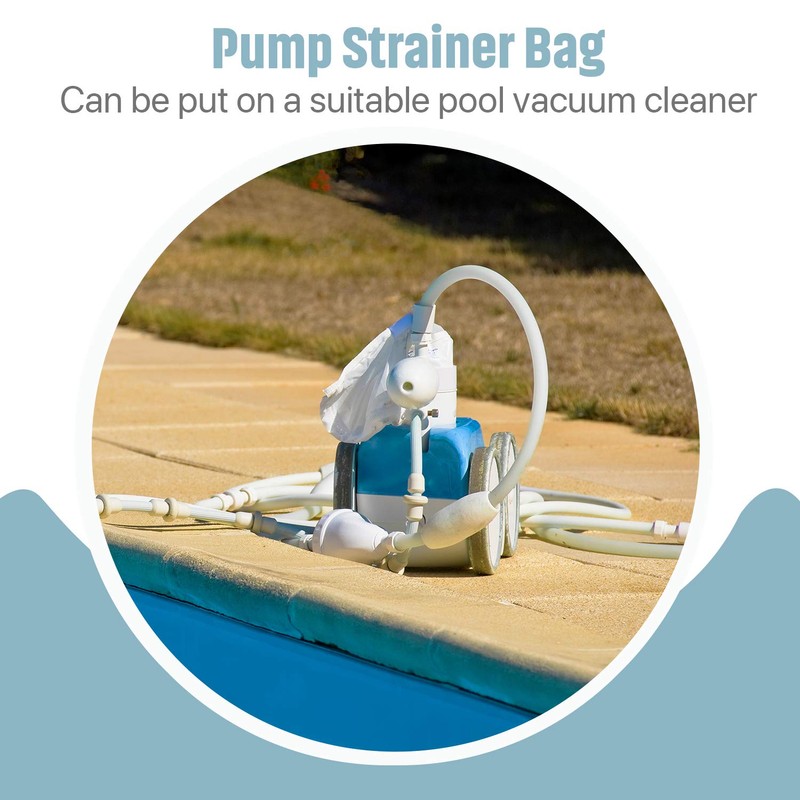 Compost Tea Bag, Pump Strainer Bag with Drawstring, Mesh Filter