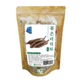 Sanhaerang Handmade Roasted Deodeok Tea Sasam Raw Water Deokeum Tea Bags 1.2g 100 Tea Bags / 산해랑 수제 볶은 더덕차 사삼원물 덕음티백 1.2g 100티백