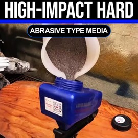 LE LEMATEC Silicon Carbide #100 Sandblasting Media for Rock Tumbling, Polishing, and Surface Preparation, 2.2lbs Bag (LEI-16)