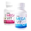 Kit Mega Vit Pareja, Hombre Y Mujer, Multivitaminico Sabor Sin Sabor
