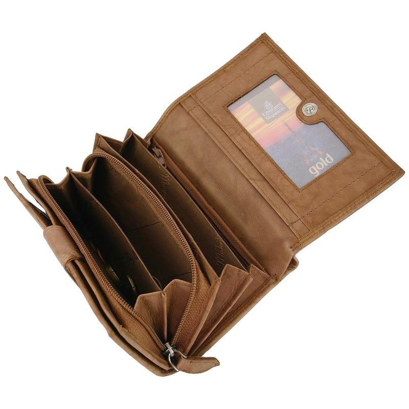 Money Maker - Women's Leather Wallet - Lots of Storage