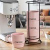 Signature Housewares Stackable Coffee Mugs Set of 4 Mugs with