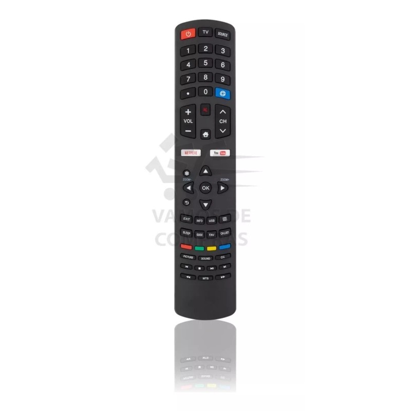 Deewoo Control Remoto Compatible Con Deewoo Smart Tv Youtube Rc311s