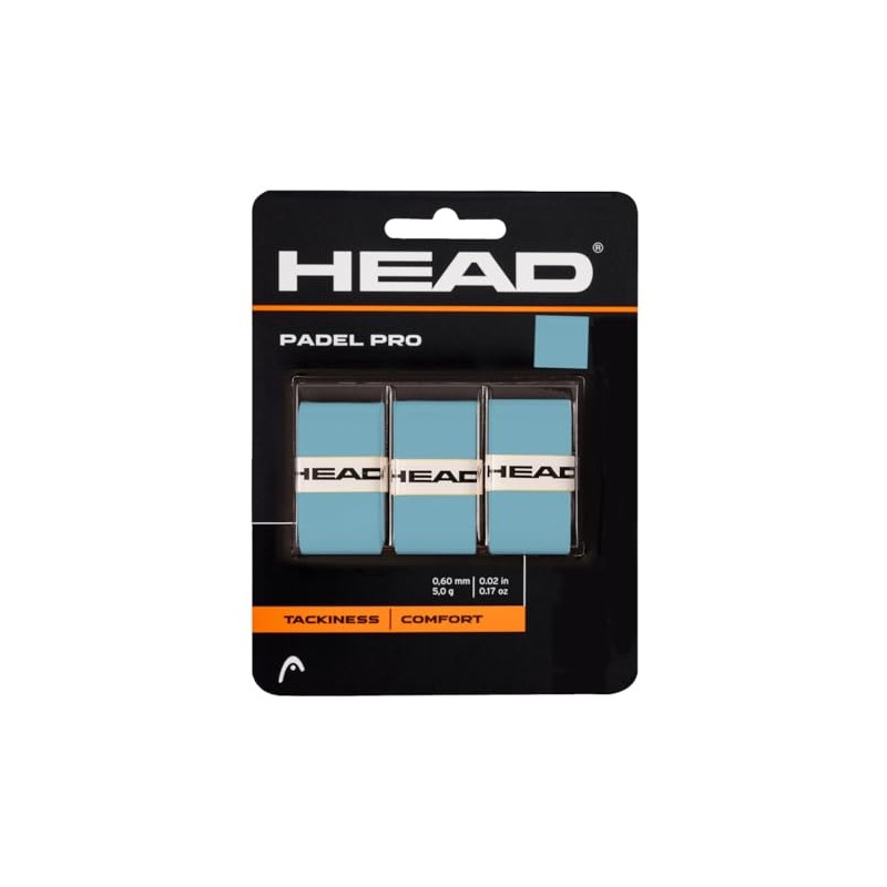 HEAD Padel Pro Unisex Adult Grip Tape, Blue, One Size