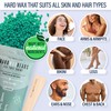 Tress Wellness Deluxe Waxing Kit for Sensitive Skin – Safe