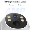 2K Solar Security Cameras Wireless Outdoor, 5/2.4Ghz WiFi Cameras for