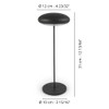 Broggi Nuvola Portable Table lamp corten 4110317001