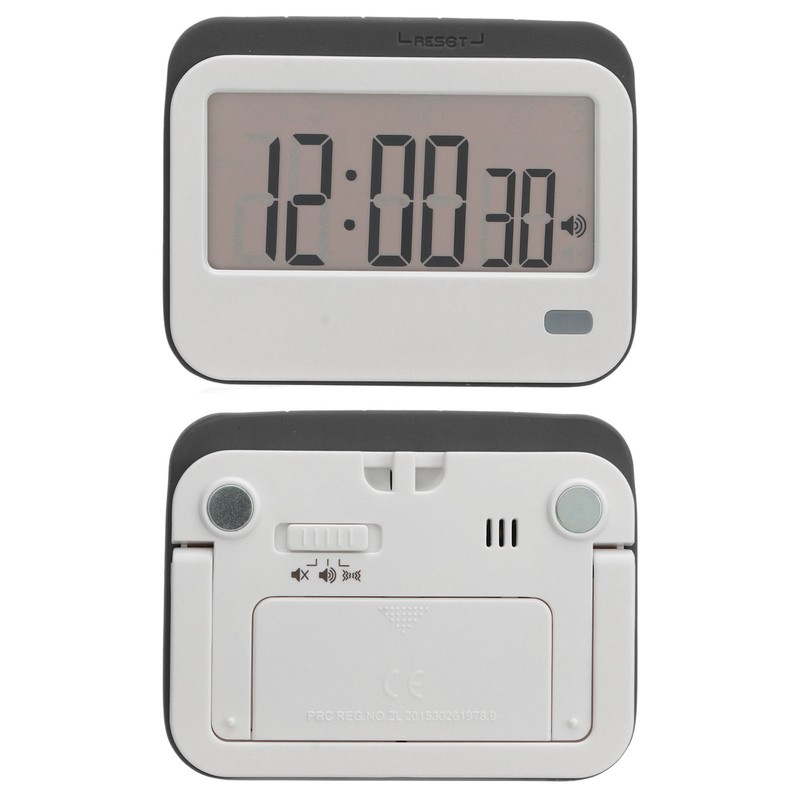 Large Digits Digital Timer Alarm Clock Mute Small Digital Kitchen