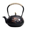 Cast Iron Teapot SECHUDO Teapot for Stovetop Safe Coated with