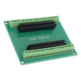ESP32 Board 38 Pin Dual Core CPU Development Board for Smart Home Projects with Pin Header and Screw Terminal
