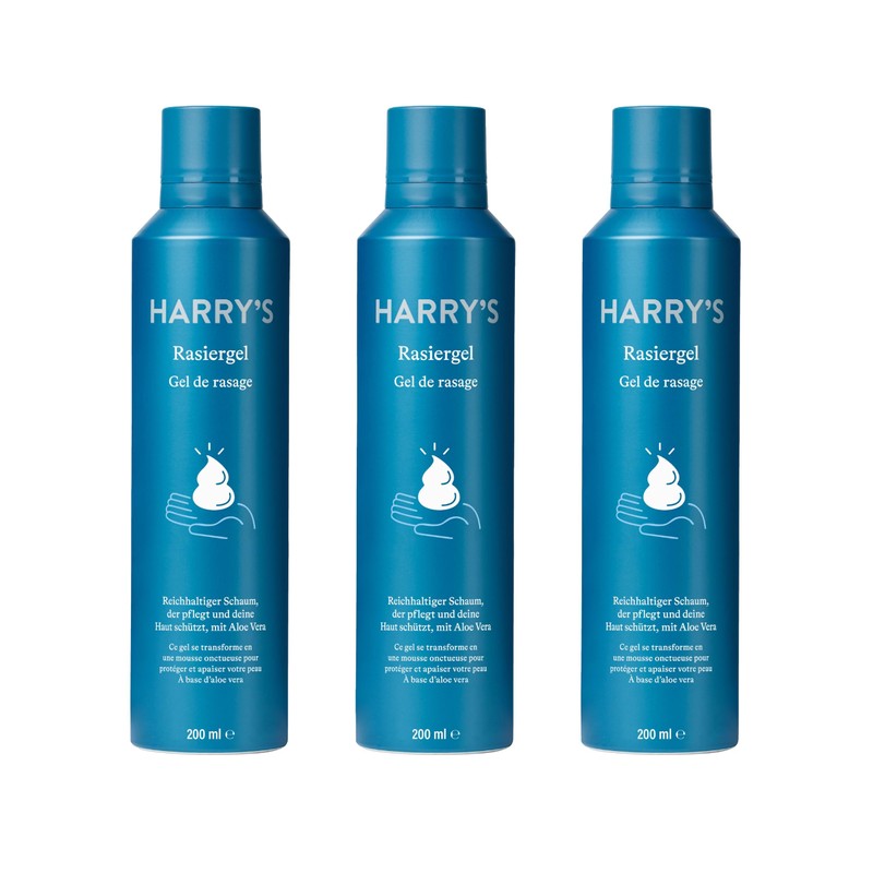 Harry's Foaming Shaving Gel, Shaving Gel with Aloe Vera Enriched