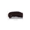 Ipetboom 2pcs Hair Styling Insert Comb Donut Ponytail Accessories for