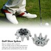 Drfeify 20 Pieces Golf Shoe Spikes Non-Slip Golf Shoe Cleats