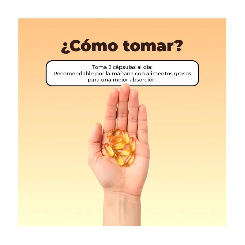 Omega 3 Epa 720/dha 480 | 60 Cápsulas Golden Omega