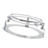 5.75in Round Headlight Mounting Bracket Stable Firmly Fixed Iron Universal