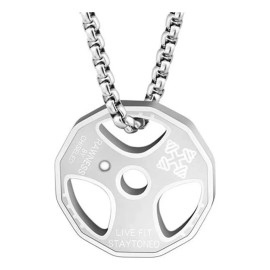 TENDER LIHOME Collar Dije Gym Mancuerna Pesa Fit Crossfit Fisicoculturismo