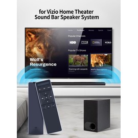 Sound Bar Replacement Remote Control for Vizio Home Theater Surround Soundbar Speaker System