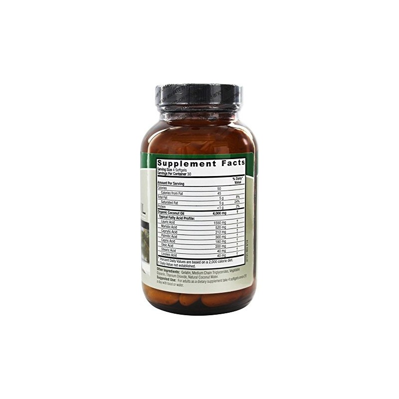 Natures Answer Coconut Oil Xvirgin