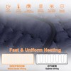 Deepsoon Heating Pad,Electric Heating Pads for Back,Neck,Abdomen,Moist Heating Pad for