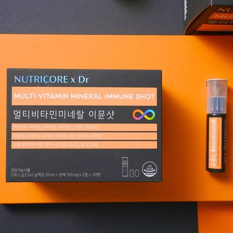 Nutricore x Dr Liquid All-in-One Comprehensive Multivitamin Mineral Immune Shot