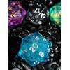 Liquid Core DND Dice Set,Dungeons and Dragon Game Dice Set