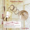 Gotonovo Exposed Antique Brass Shower System Set - 8" Rain